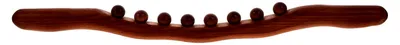 Produktbild von Gua Sha Massagestab aus Holz mit 8 Perlen für Triggerpunkt- und Rückenmassage, tragbar für Büro, Reisen und Zuhause