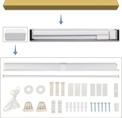 Produktbild von Doppelrollo 40x150 Weiß