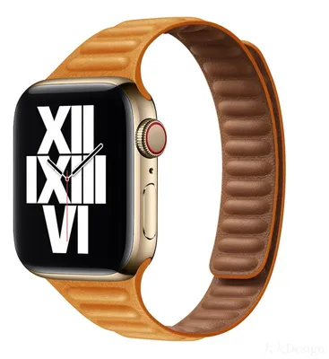 Produktbild von Für Apple Watch Series 11 10 42mm / 9 8 7 41mm / 6 SE 5 4 40mm / 3 2 1 38mm Watch Armband Orange
