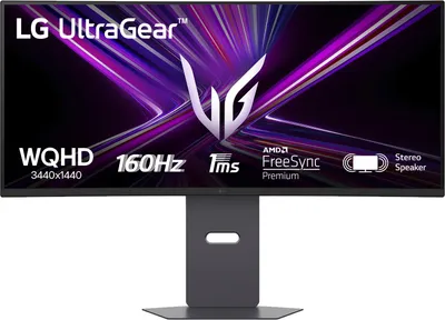 Produktbild von LG 34G600A-B Computerbildschirm 86,4 cm (34") 3440 x 1440 Pixel Wide Quad HD LCD Schwarz