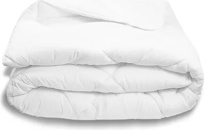 Produktbild von ZOLLNER Ganzjahresdecke in 135x220 cm - hautfreundliche und atmungsaktive Tagesdecke mit Rautensteppung Füllung aus Polyester waschbar bis 95°C