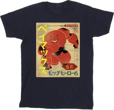 Produktbild von Disney - "Big Hero 6" T-Shirt für Herren BI16931 (3XL) (Marineblau)