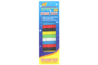 Image de Jeu de la tour en bois colorée
