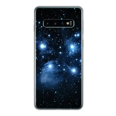 Produktbild von MuchoWow® Handyhülle Schutzhülle Hülle für Samsung Galaxy S10 Universum - Planeten - Sterne - Jungen - Mädchen - Kinder Silikon Softcase Handy Hülle - Handytasche