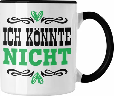 Produktbild von Trendation - Ich Könnte Nicht Ich Hasse Jeden Tasse Becher Kaffeetasse Katzen Lustig Spruch Geschenk Frauen Männer (Schwarz)