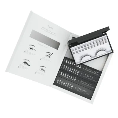 Immagine prodotto di Starter kit per extension ciglia a grappolo a fai da te CLASSY  Nanolash