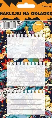 Image de Autocollants pour cahier - Cosmos (12pcs)