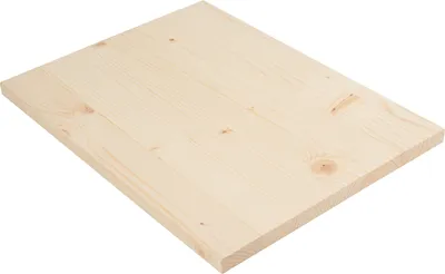 Produktbild von Leimholzplatte 18mm, 40x30cm, Fichte/Tanne