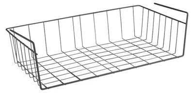 Image de Panier suspendu Metaltex Babette 50 cm noir