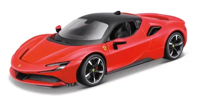 Zdjęcie produktu dla M. Linia montażowa Ferrari, SF90 Stradale, CZERWONY, okno, 1:24