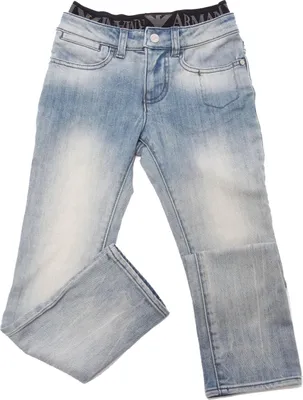 Immagine prodotto di 6775AC jeans bimbo BOY ARMANI JUNIOR light blue denim trouser kid