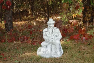 Produktbild von Garten Dekoration Jäger Statue Skulptur Figuren Statuen Skulpturen Figur S101102