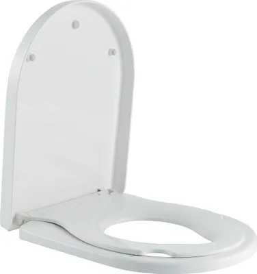 Produktbild von BERNSTEIN Familien WC-Sitz U1006 mit integriertem Kinder-WC-Sitz, Soft-Close und Take-Off Funktion, Duroplast, Antibakteriell, Weiß