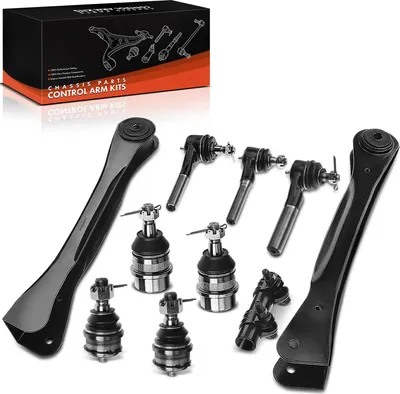 Image de Frankberg 1x Kit de Bras de Suspension Essieu avant pour Jeep Cherokee Comanche Grand I Wrangler II 2.5L 4.0L 2.4L 1990-2006