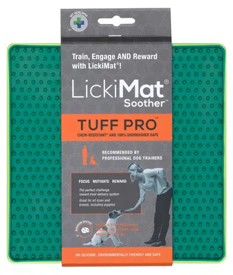 Obrázek produktu pro SOOTHER TUFF PRO lízací podložka LICKIMAT, Barva: Zelená