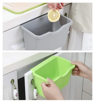 Image de Poubelle suspendue gain de place pour la cuisine