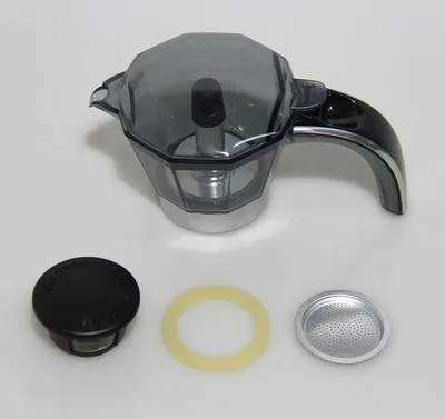 Zdjęcie produktu dla DeLonghi 5513200389 Dzbanek (2 filiżanki) do ekspresu do kawy EMKP21 ALICIA