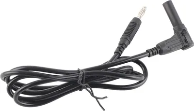Zdjęcie produktu dla Zestaw przewodów testowych z wtyczką bananową Zestaw przewodów ochronnych do multimetrów elektrycznych J.70012 4mmczarny