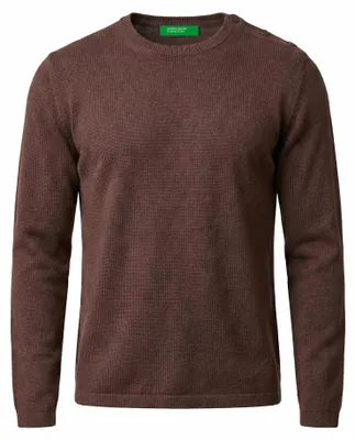 Produktbild von United Colors of Benetton Pullover für Männer aus braunem Feinleinen S