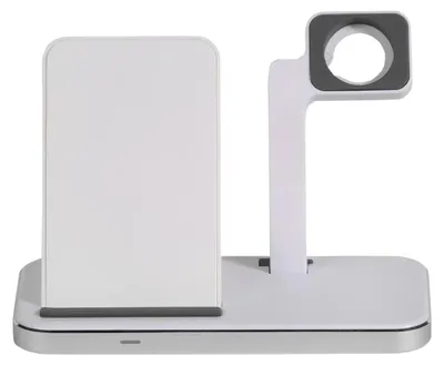 Immagine prodotto di ViVanco™2 in 1 Caricabatterie rapido wireless bianco per interni