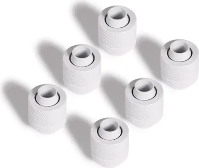 Obrázek produktu pro Alphacool 17624, Spojka, Mosaz, Bílá, 1/4", 27 mm, 2 cm
