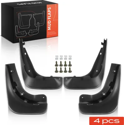 Produktbild von Frankberg 4x Spritzschutz Schmutzfänger Vorne und Hinten für VW Golf VI Variant AJ5 1.2L 1.6L