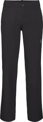 Schwarze Trekkinghose "Hiking V Pants" von Mammut; geeignet für Herren; ideal für Wanderungen.