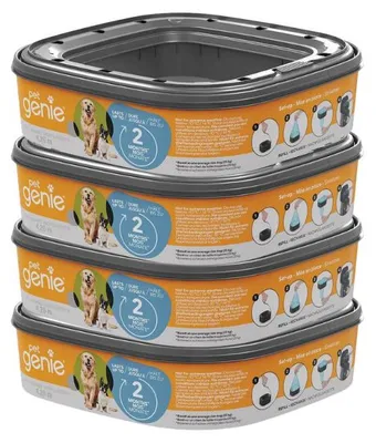 Produktbild von Pet Genie Nachfüllkassetten (4er Set) für Hundekot-Entsorgungssystem