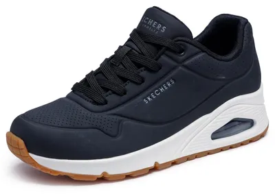 Produktbild von Skechers Damen UNO Stand On Air Weit Trainers, Black, 38.5 EU Weit