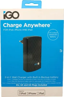 Obrázok produktu pre Nabíjačka USB 2,1 A + Powerbank 3400 mAh