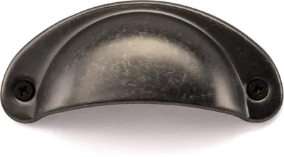 Produktbild von SOTECH Möbelgriff KHEA BA 64 mm Altsilberoptik Antik Muschelgriff
