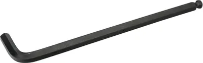 Produktbild von Bahco Langer Sechskant-Winkelschraubendreher, metrisch, mit Kugelkopf, phosphatiert, 12 x 262 mm