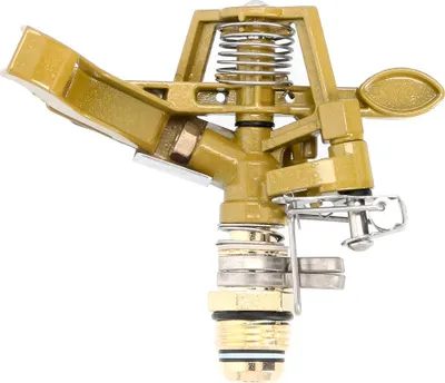 Image de Arroseur sectoriel réglable en métal, 1/2 pouce, en zinc, arrosage jardin/pelouse