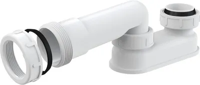 Produktbild von Alcadrain Geruchsverschluss A53 7/4 weiß
