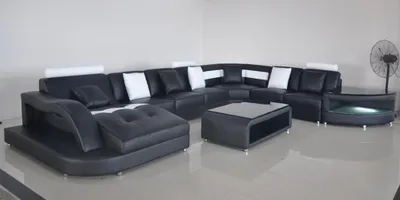 Zdjęcie produktu dla Narożnik w kształcie litery U sofa do salonu kanapa tapicerka narożnik tkanina sofy meble skóra