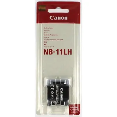 Produktbild von Akku für Canon IXUS 175 Li-Ion 3,6 Volt 800 mAh schwarz.