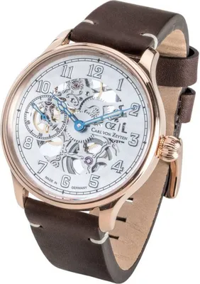 Produktbild von Carl von Zeyten CVZ0021RWH Herrenuhr Lahr Automatik 45mm 3ATM