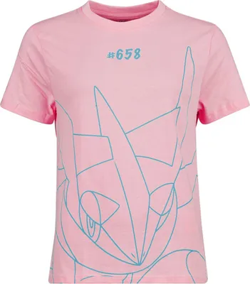 Produktbild von Pokémon T-Shirt Damen Greninja rosa XXL