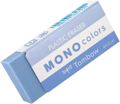 Produktbild von Tombow Kunststoff-Radierer "MONO colors" blau