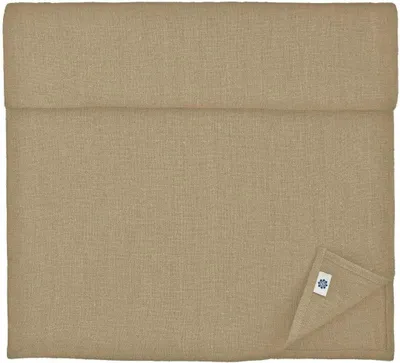 Produktbild von Tischläufer aus 100% Leinen in Beige (40 x 220 cm) für Esstischdekoration