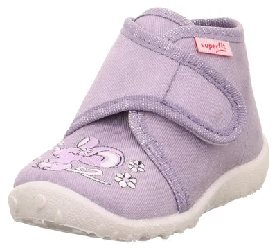 Produktbild von Superfit Baby Mädchen SPOTTY Hausschuhe, LILA 8520, 19 EU