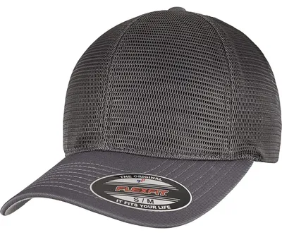 Produktbild von Flexfit 360 Omnimesh Cap,black,S/M