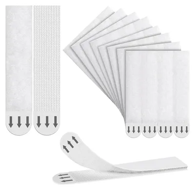 Productafbeelding van Ophangstrips Fotolijsten - Zelfklevende Hangers - Muur Decoratie - Schadevrij Bevestigen - 36 Stuks - Wit
