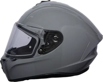Produktbild von PROANTI Motorradhelm Integralhelm aerodynamischer Motorrad Helm mit kratzfestem Visier und Pinlock-Vorbereitung - Grau, M