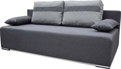 Produktbild von Couch Schlafsofa Bettsofa Ecco (Graphit/ Grau)