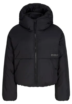 Produktbild von Jack & Jones 12258743_2161_L, Puffer, Uni, Erwachsener, Reißverschluss, Polyester, Schwarz