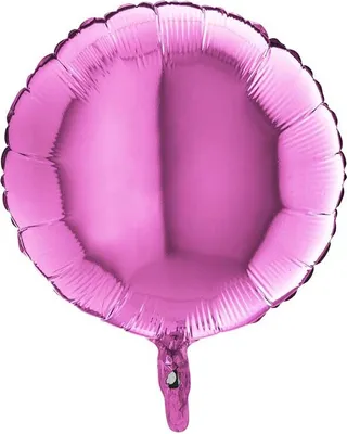 Image de Ballon gonflable rond 46cm rose
