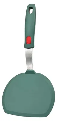 Produktbild von Silikonspatel, antihaftbeschichteter Pfannkuchenspatel zum Kochen und Backen, hitzebeständig bis 315 °C (grün)