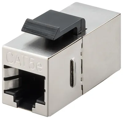 Obrázek produktu pro Keystone modul RJ45 spojka/konektor CAT 5e, STP