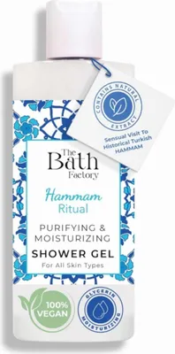 Produktbild von The Bath Factory Hammam Ritual Duschgel 400 ml – sanfte Reinigung & gepflegtes Hautgefühl – langanhaltender Duft